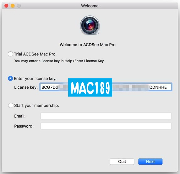acdsee photo studio for mac 4 license key
